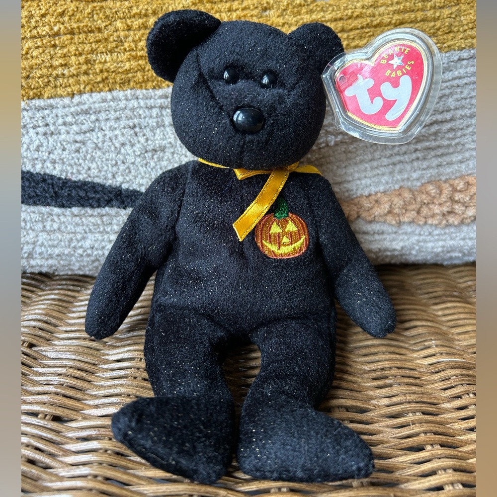2/$30⚡️- TOY | Ty Beanie Baby Haunt the Bear 2000